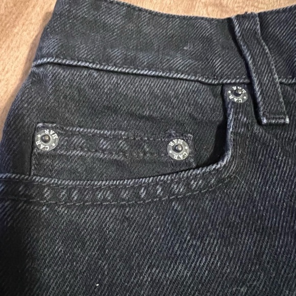 NWT Carmar Denim Alecto Mini Skirt with Studded Detail Frayed Edge - Picture 8 of 11